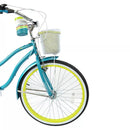 HUFFY SOUTHWIND CRUISER BIKE - 26" WHEELS - 7 SPEEDS - BASKET - TEAL - Like New