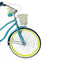 HUFFY SOUTHWIND CRUISER BIKE - 26" WHEELS - 7 SPEEDS - BASKET - TEAL - Like New