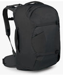 OSPREY FAIRPOINT 40 HIKING BIKING BACKPACK - BLACK GRAY - Like New