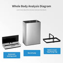 PayLessHere Stainless Steel Trash Can 13 Gallon 50 Liter Touch Free B0BTBS7TYH - Brand New