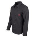 SPYDER MEN'S AVALON SHIRT JACKET, BLACK, MEDIUM - Like New