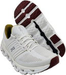 ON CLOUDSWIFT SUMA WOMEN'S RUNNING SHOES SNEAKERS SIZE 5.5 - UNDYED WHITE/IVORY - Brand New