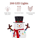 Best Choice Products 5ft Lighted Pop-Up Snowman Holiday Decoration B0BHH8LX6V - Brand New