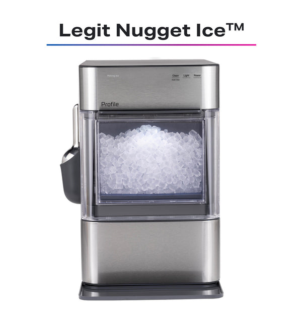 GE PROFILE OPAL 2.0 ULTRA NUGGET ICE MAKER - STAINLESS STEEL - Like New