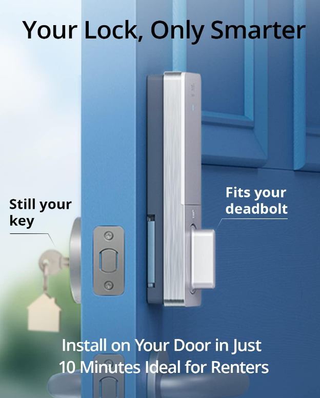 Eufy Security E130 Wireless Fingerprint Keypad Smart Lock White T8504121 - Like New