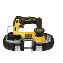 DEWALT ATOMIC 20V MAX BRUSHLESS CORDLESS 1-3/4 IN. BANDSAW TOOL ONLY - YELLOW - Like New
