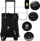 Parks Bag - Leak-Proof Soft Sided Insulated Trolly Cooler Backpack with Wheels - Brand New
