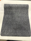 UBDYO EXTRA DURABLE DOOR MAT DIRT TRAPPING OUTDOOR WELCOME MATS 17"X30" - BLACK - Like New