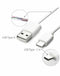 Awanta USB-A to USB-C 3ft Cable White USB 2.0 Fast Charging Cable New