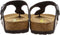 BIRKENSTOCK GIZEH BIRKO-FLOR SIZE: MEN 4 WOMEN 6 REGULAR - BLACK - Like New