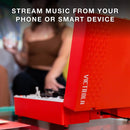 VICTROLA Re-Spin Sustainable Suitcase Vinyl Record Player, VSC-725SB - Red - Like New