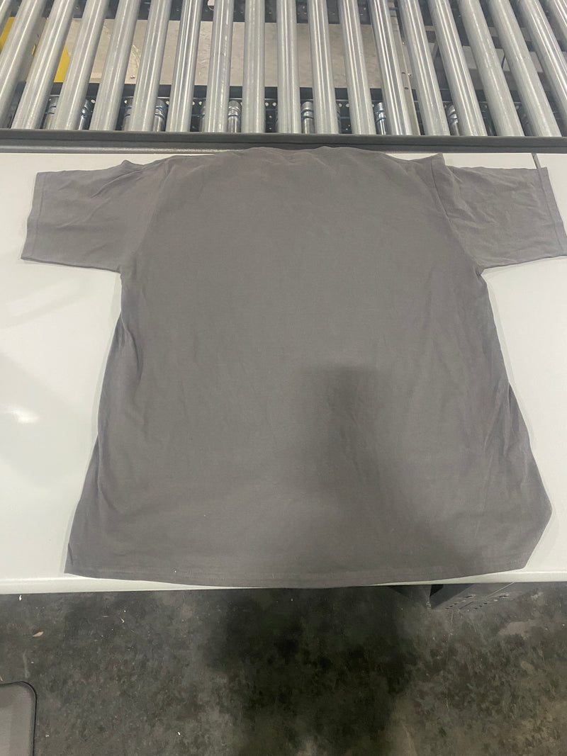 PORT&COMPANY 100% THE KNIGHTS T-SHIRT - SIZE: MEN XL - ASPHALT - SIZE: MEN XL - Like New