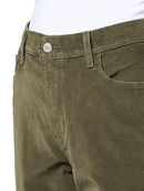 LEVI'S WOMEN'S CLASSIC STRAIGHT LEG JEANS SIZE 14 M - IVY GREEN CORD - Brand New