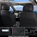 Coverado Car Seat Covers Front, 6 Pieces Universal Seat Covers for Cars PVC - Brand New