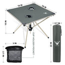 YEAKYARD Portable Compact Lightweight Folding Camping Table B0B7FYS4MP - Brand New