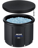 JECOO COLD PLUNGE TUB 90 GALLONS LARGE ICE BATH MULTIPLE LAYERED - BLACK - Like New
