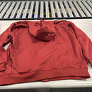 GENERIC HOODIE JACKET WITH FULL ZIP AND FRONT POUCH - SIZE: MEN 3XL - BURGUNDY - Like New