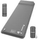FEELNAIS SELF INFLATING SLEEPING PAD, MEMORY FOAM FOOT PUMP FN-SP01 - GRAY - Like New