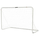 FRANKLIN SPORTS COMPETITION SOCCER GOAL - 5660-6X4 - 6'X4', STEEL - WHITE - Like New