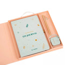 BLOGILATES 12 WEEK FIT JOURNAL: HARD COVER, ELASTIC CLOSURE, PREPRINTED PAGES - Brand New