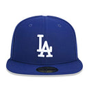 NEW ERA 59FIFTY LOS ANGELES DODGERS MLB 2017 FIELD GAME SIZE: 7 1/8 - BLUE - Like New