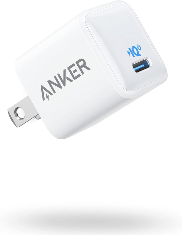 Anker 511 USB C Charger 20W, PIQ 3.0 Durable Compact Fast Charger - WHITE Like New