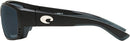 Costa Del Mar Tuna Alley 06S9009 - GRAY 580P (Lenses) /MATTE BLACK (Frame) - Like New