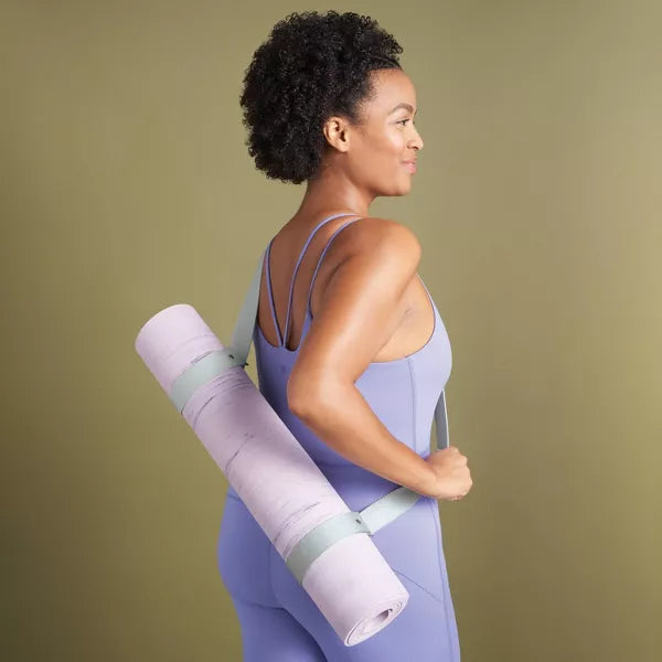 ALL IN MOTION™ YOGA MAT SLING: GRAY STRAP, RECYCLED POLYESTER - GRAY - Like New