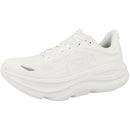 HOKA WOMEN'S BONDI 9 - SIZE: WOMEN 8 (AU/UK W6.5) (EU W40) (JP W25) WHITE WHITE - Like New