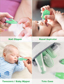 OTTOLIVES Baby Healthcare and Grooming Kit, Newborn Infant Toddler PB011 - Green Like New