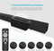 Meidong KY-2020 Bluetooth 4.2 Speaker Soundbar - Black Like New