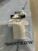 JUMP START 2XL BABY BLUE SHORT SLEEVE POLO SHIRT - BABY BLUE - Brand New