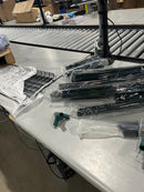 PURE GARDEN LARGE GREENHOUSE 95X35X13 CM - BLACK/GREEN - Like New