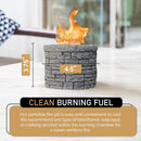 NEELO CONCRETE TABLETOP S’MORES MAKER – PORTABLE SMOKELESS FIRE PIT KIT - Like New