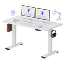 FLEXISPOT 55X24" ELECTRIC HEIGHT ADJUSTABLE STANDING DESK SPLICE BOARD - WHITE - Like New