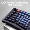 Keychron Q10 Wired Custom Mechanical Keyboard Knob Version - Gateron G Pro Blue - Like New