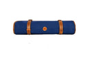 AARON LEATHER GOODS VENDIMIA ESTILO CHEF KNIFE ROLL BAG, LEATHER CASE - ROYAL - Like New