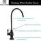 DELLE ROSA DRINKING WATER PURIFIER FAUCET, COMMERCIAL Water Filtration -ORIGINAL Like New