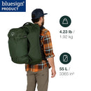 OSPREY FARPOINT 55L MEN'S TRAVEL BACKPACK 10003679-55L - GOPHER GREEN - Brand New