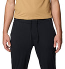 MOUNTAIN HARDWEAR DYNAMA PULL-ON PANT MEN'S CLOTHING BLACK ELASTANE/NYLON - XL - Brand New