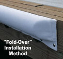 Taylor Made Products XL White Premium Dock and Post Bumper 8" W x 3-1/4"D - Brand New