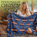 Sacred Thread Aztec Blanket, Western Blanket, Throw 40”x60” B0BPN3BRF6 - Blue - Brand New