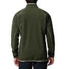 Columbia Men's Outdoor Tracks Full Zip II, Greenscape/Safari, Large - Like New