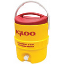 IGLOO 400 SERIES INDUSTRIAL WATER COOLER YELLOW AND RED 2 GALLON - RED/YELLOW - Like New