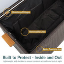Sunnydaze Faux Wicker Storage Box, 75-Gallon Front Door Package Delivery GF-045 - Like New