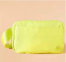 BLOGILATES BELT BAG - LIME GREEN - Like New