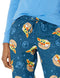 AMAZON ESSENTIALS DISNEY MARVEL STAR WARS WOMEN'S FLANNEL PAJAMA - BLUE - XS - Brand New