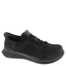 SKECHERS MEN'S HANDS FREE SLIP-INS TILIDO FLETCHIT COMP TOE BLACK SIZE 11 WIDE - Brand New