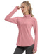 FKEEP Women's Sun Shirts Long Sleeve Athletic Jackets UPF 50+, ROSE PINK, XS - Brand New