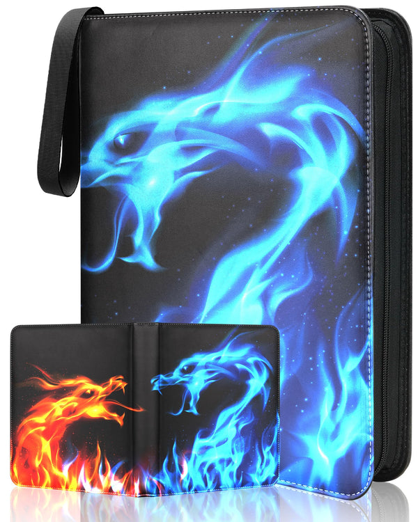 Card Binder 9 Pocket Holder 900 Cards Compatible with Game Cards - Like New
